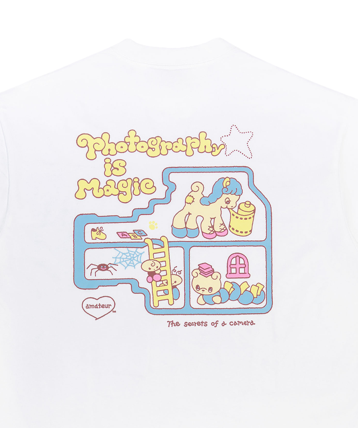 ancco Photography is Magic Short Sleeve T-shirt - White