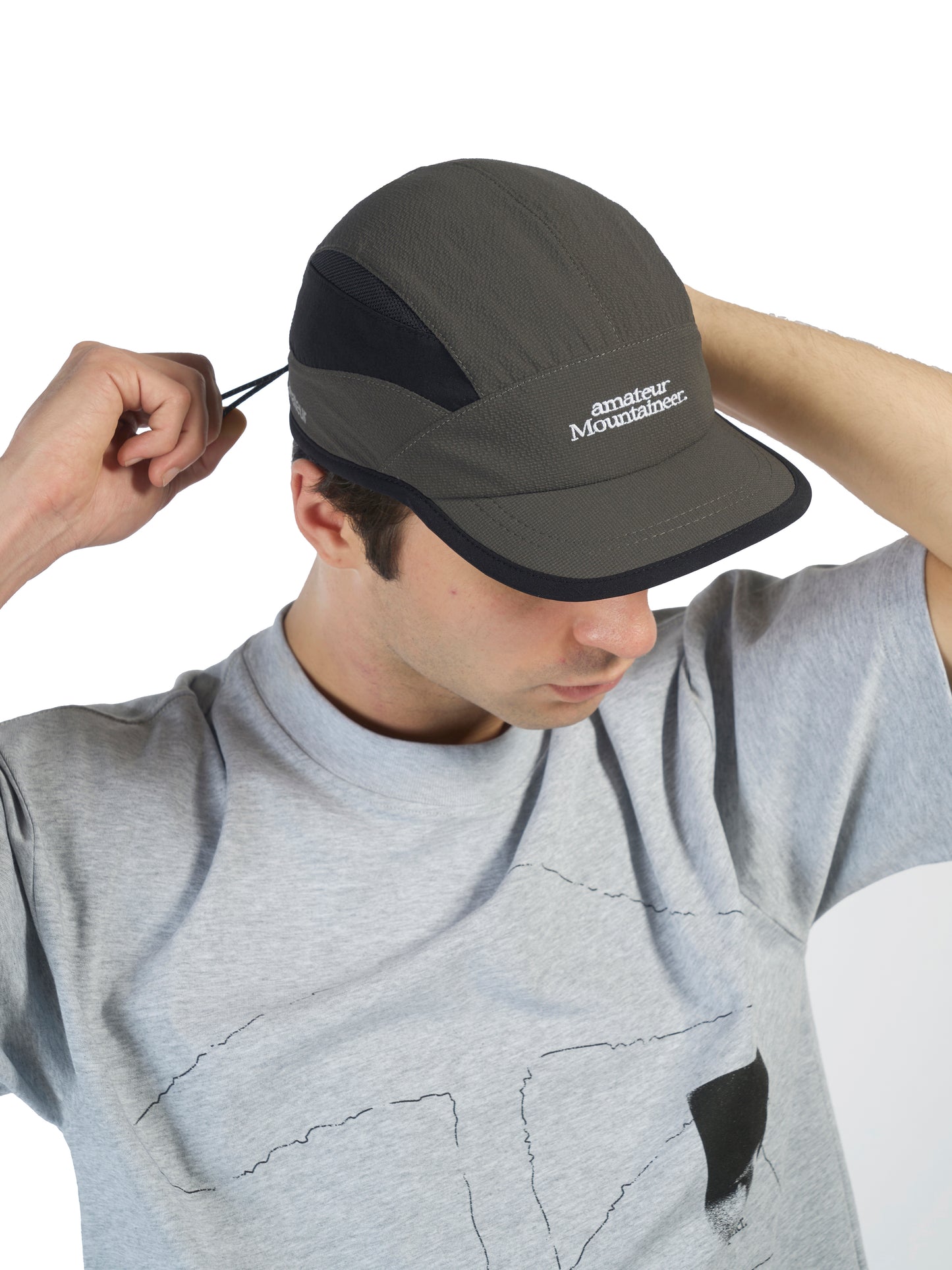 amateur mountaineer Fold Hat - Grey