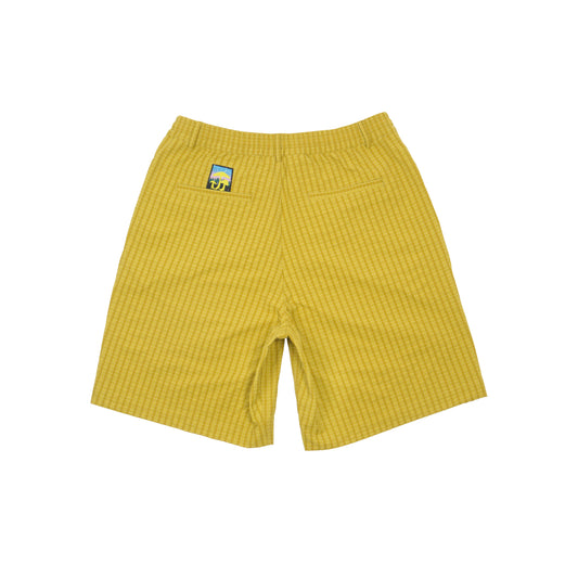 Soft Grid Shorts - Yellow