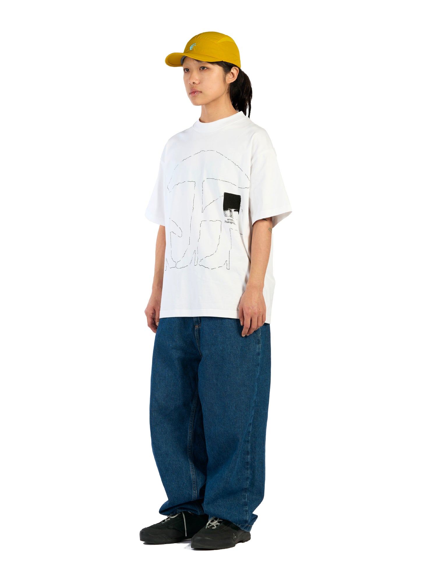 High Heel Mushroom T-shirt - White