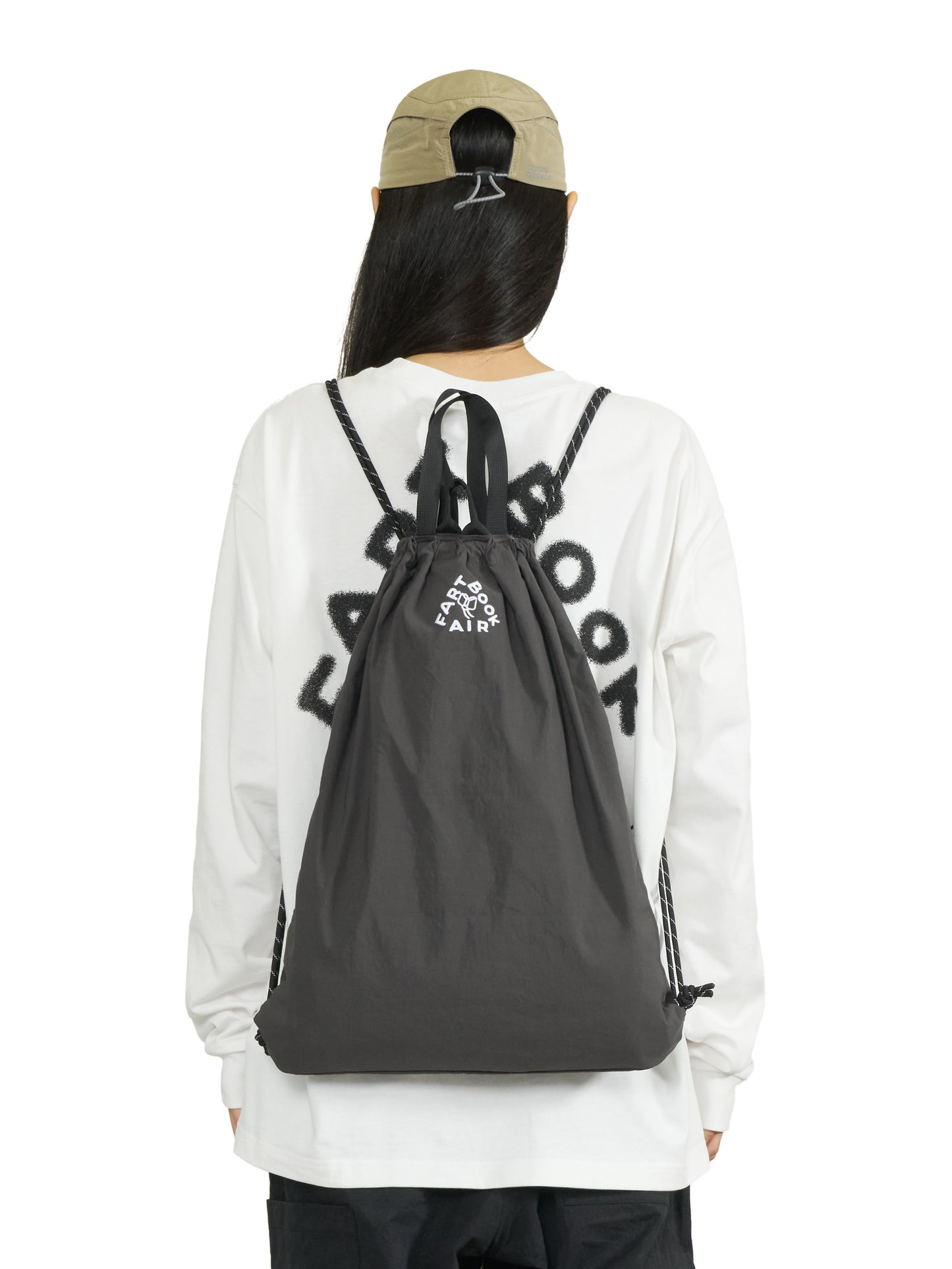 Art Book Fair Knapsack-Grey
