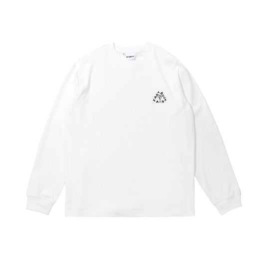 Art Book Fair Long Sleeve-White