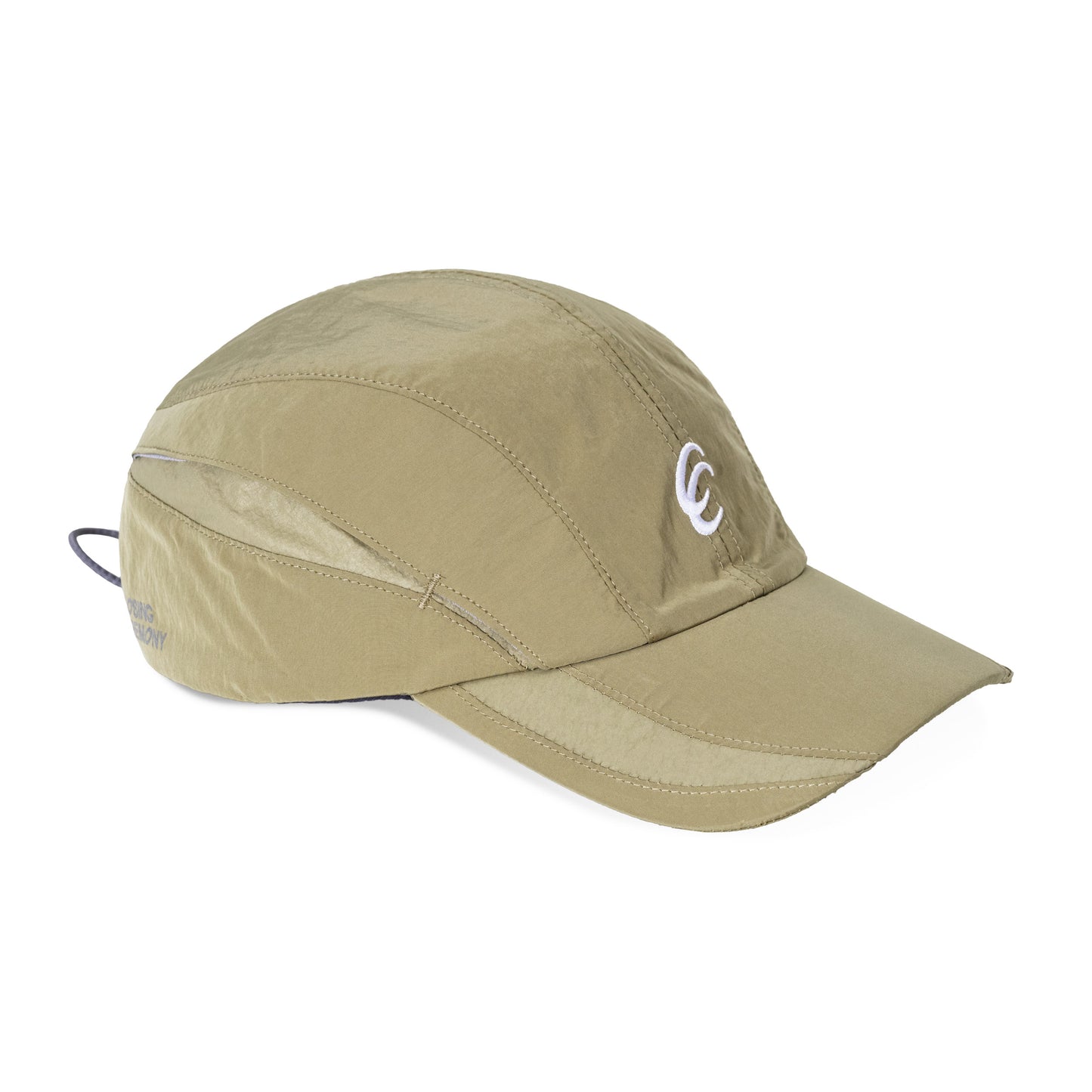 AM6 - Nylon CC Paper Hat - Khaki