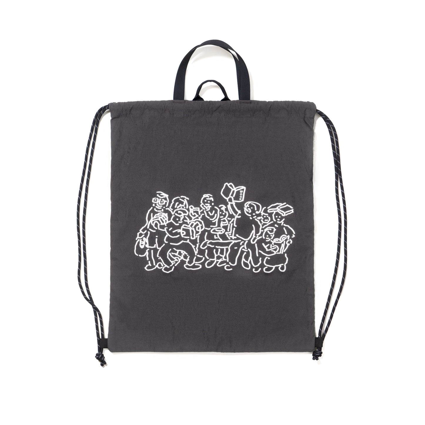 Art Book Fair Knapsack-Grey