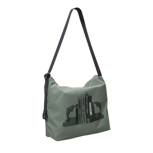 Bookend Messenger Bag (Grey)