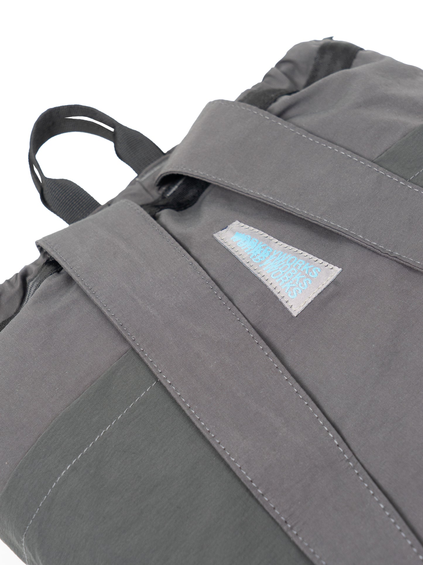 Same Paper x Han Gao Nylon Backpack Dark Grey