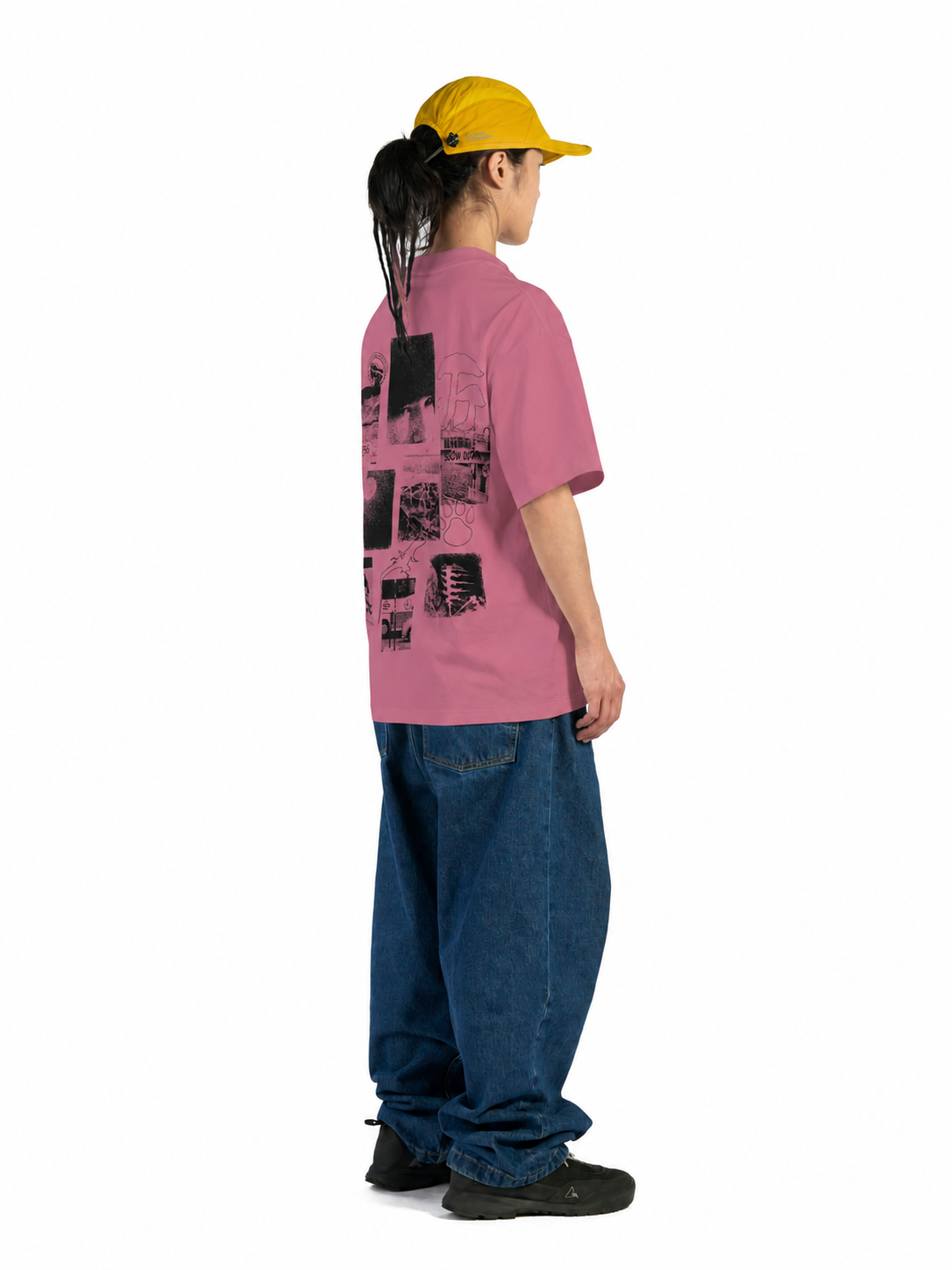 High Heel Mushroom T-shirt - Magenta
