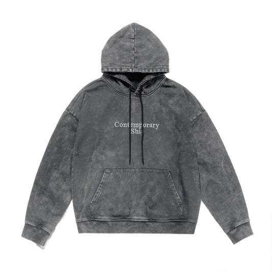 Contemporary Shit Hood Washed Grey