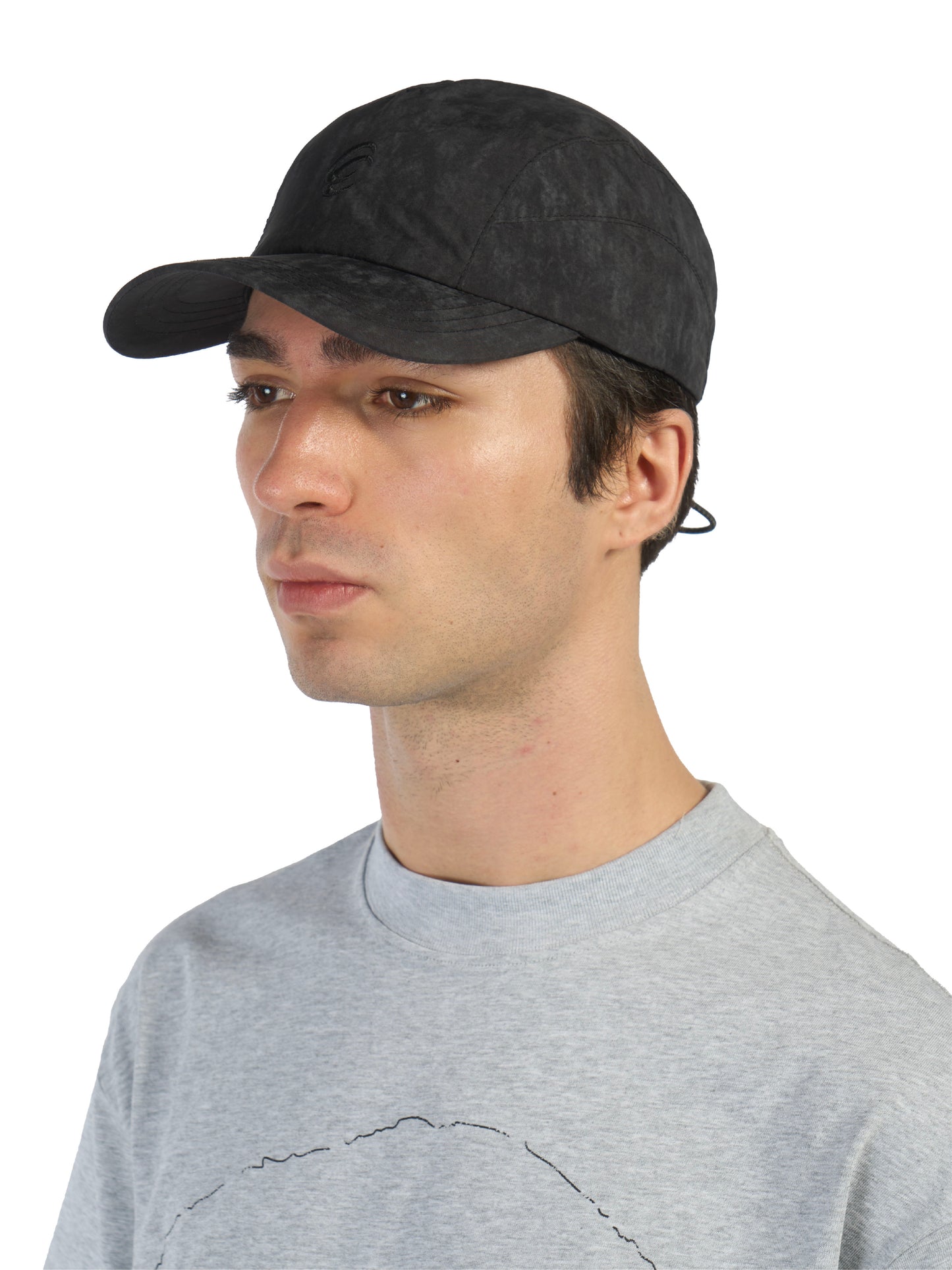 CC Nylon Paper Hat - Black