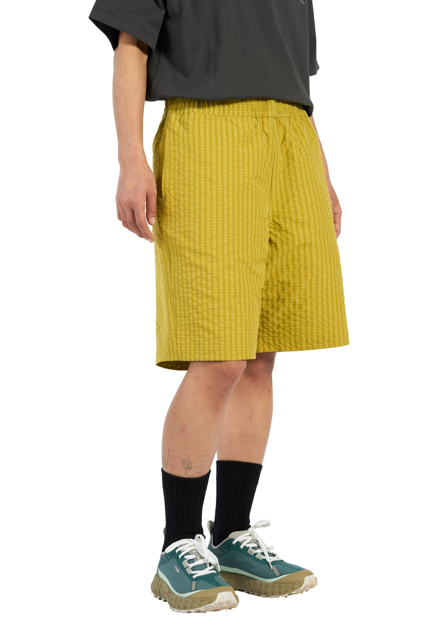 Soft Grid Shorts - Yellow