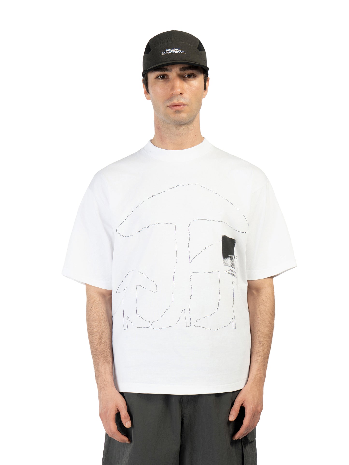 High Heel Mushroom T-shirt  - White