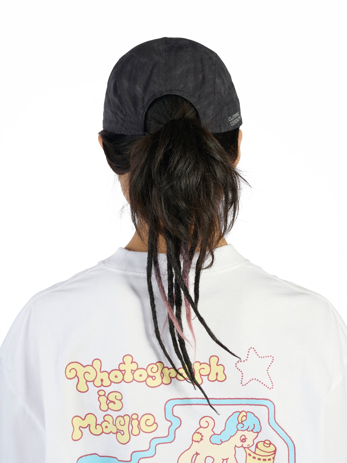 CC Nylon Paper Hat - Black