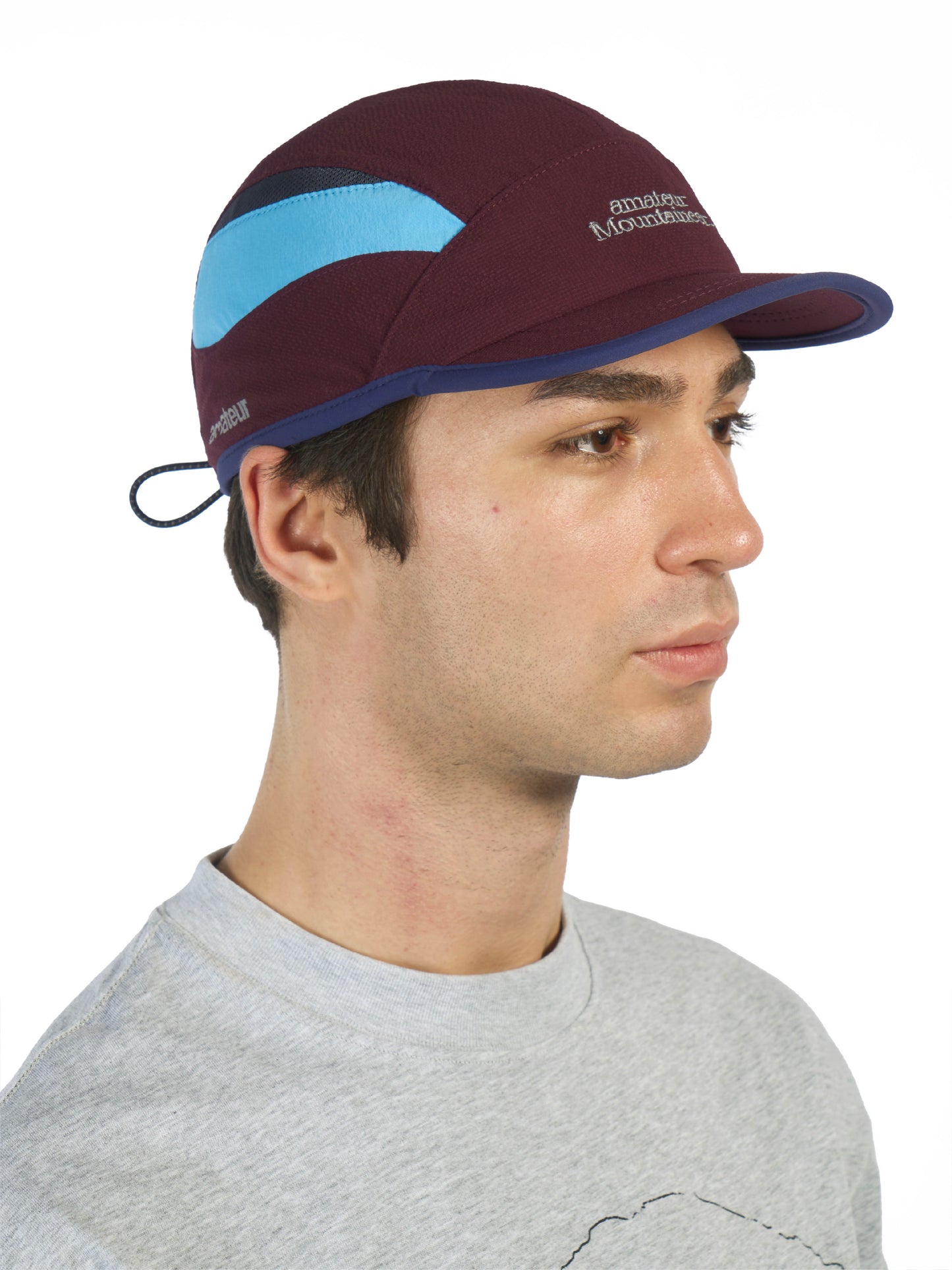 amateur mountaineer Fold Hat - Burgundy