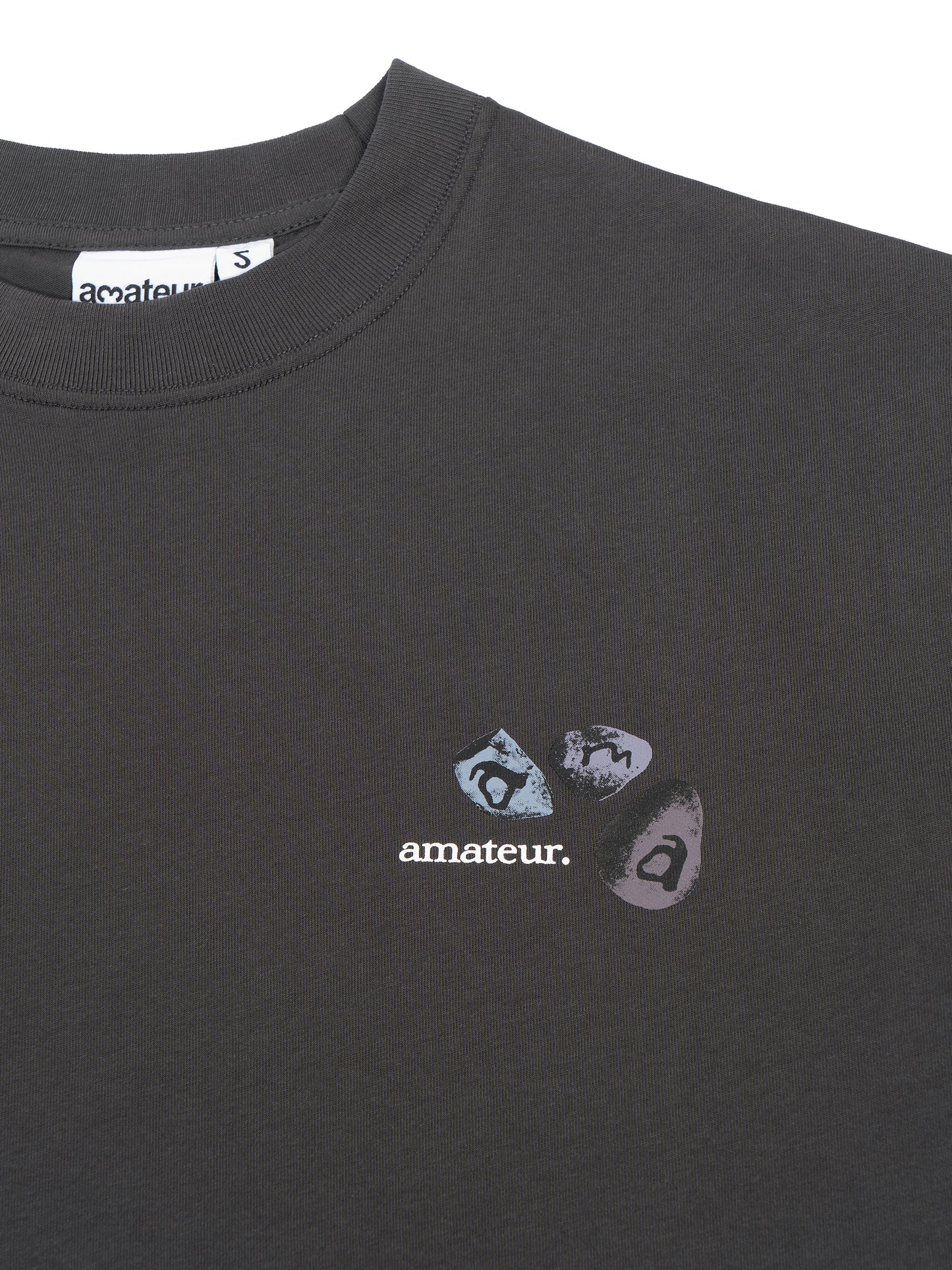 Spiral Stone T-shirt  - Charcoal
