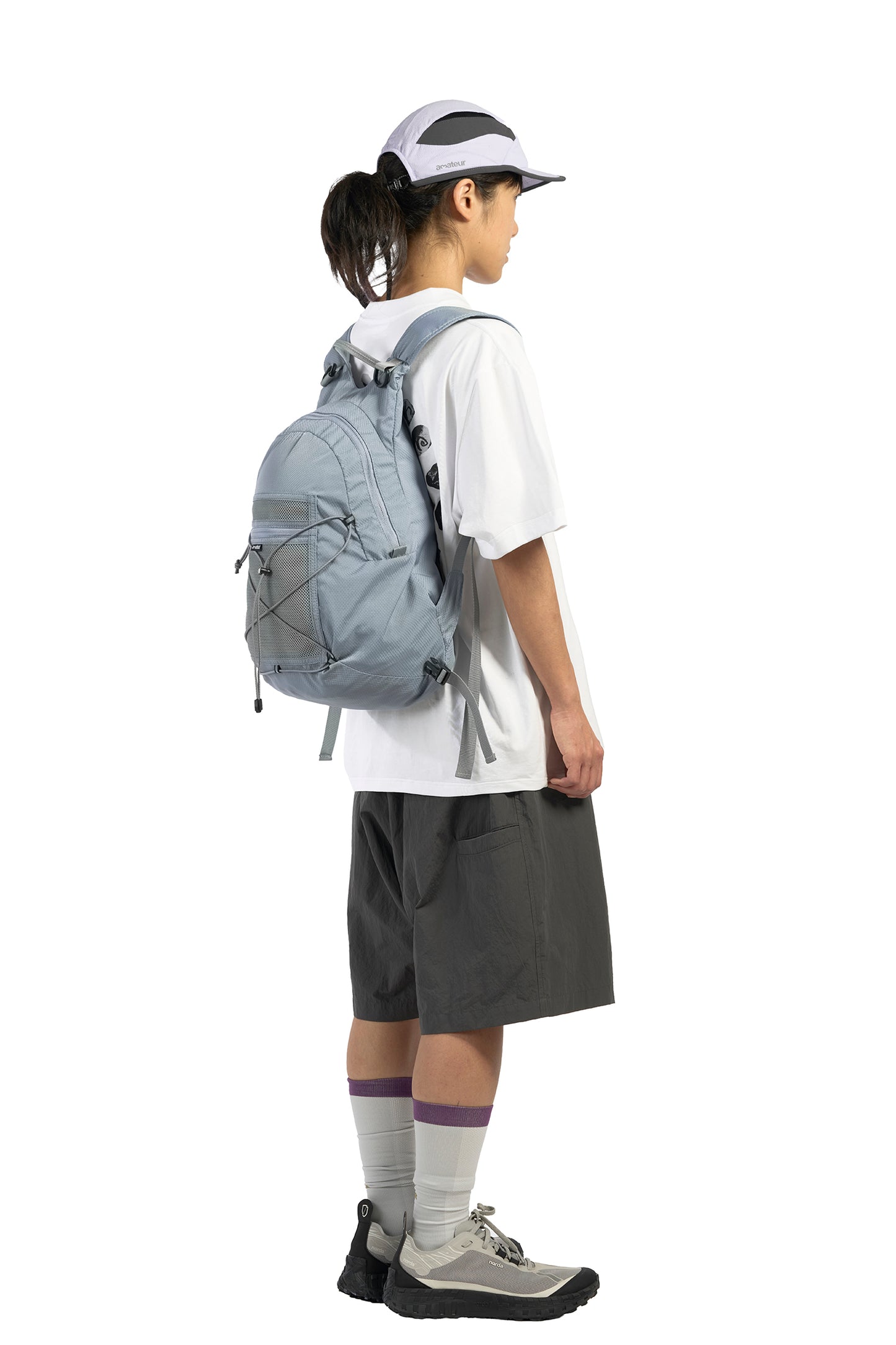CC Raincoat Nylon Backpack - Blue