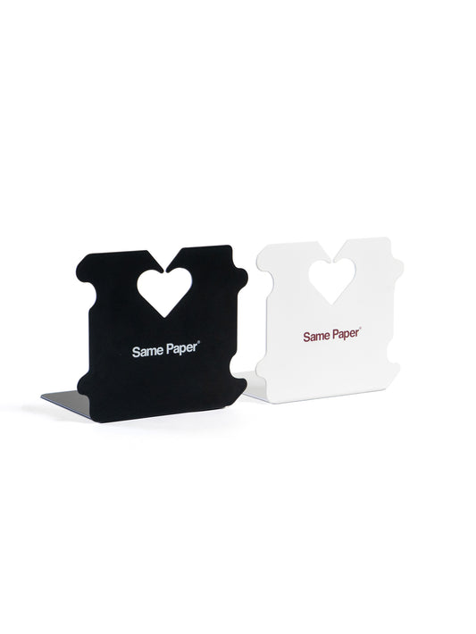 amateur Steel Bread Clip Bookend Set