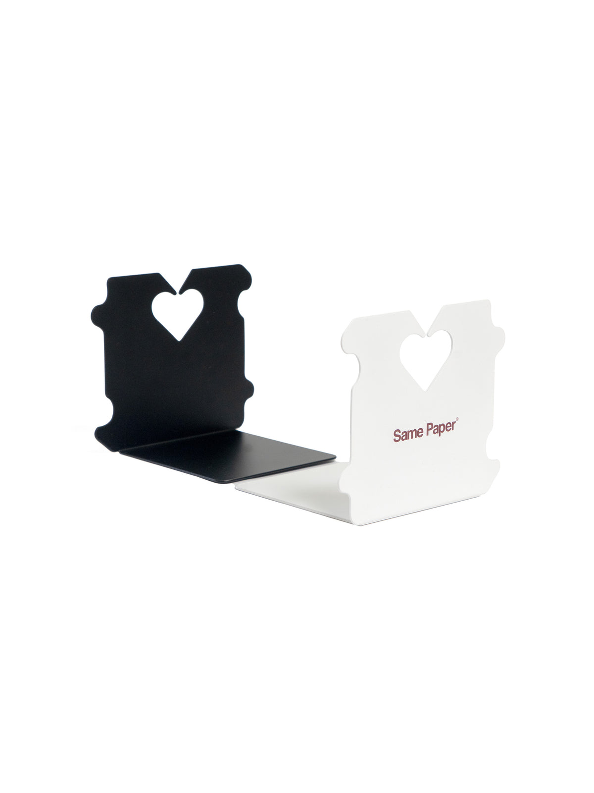 amateur Steel Bread Clip Bookend Set