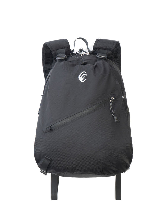 CC Raincoat Nylon Backpack - Black