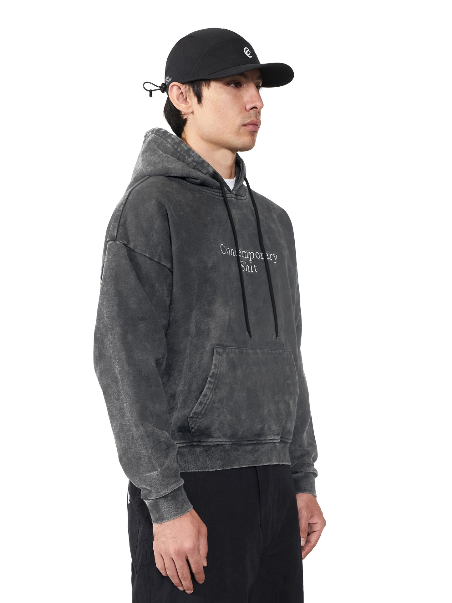 Contemporary Shit Hood Washed Grey