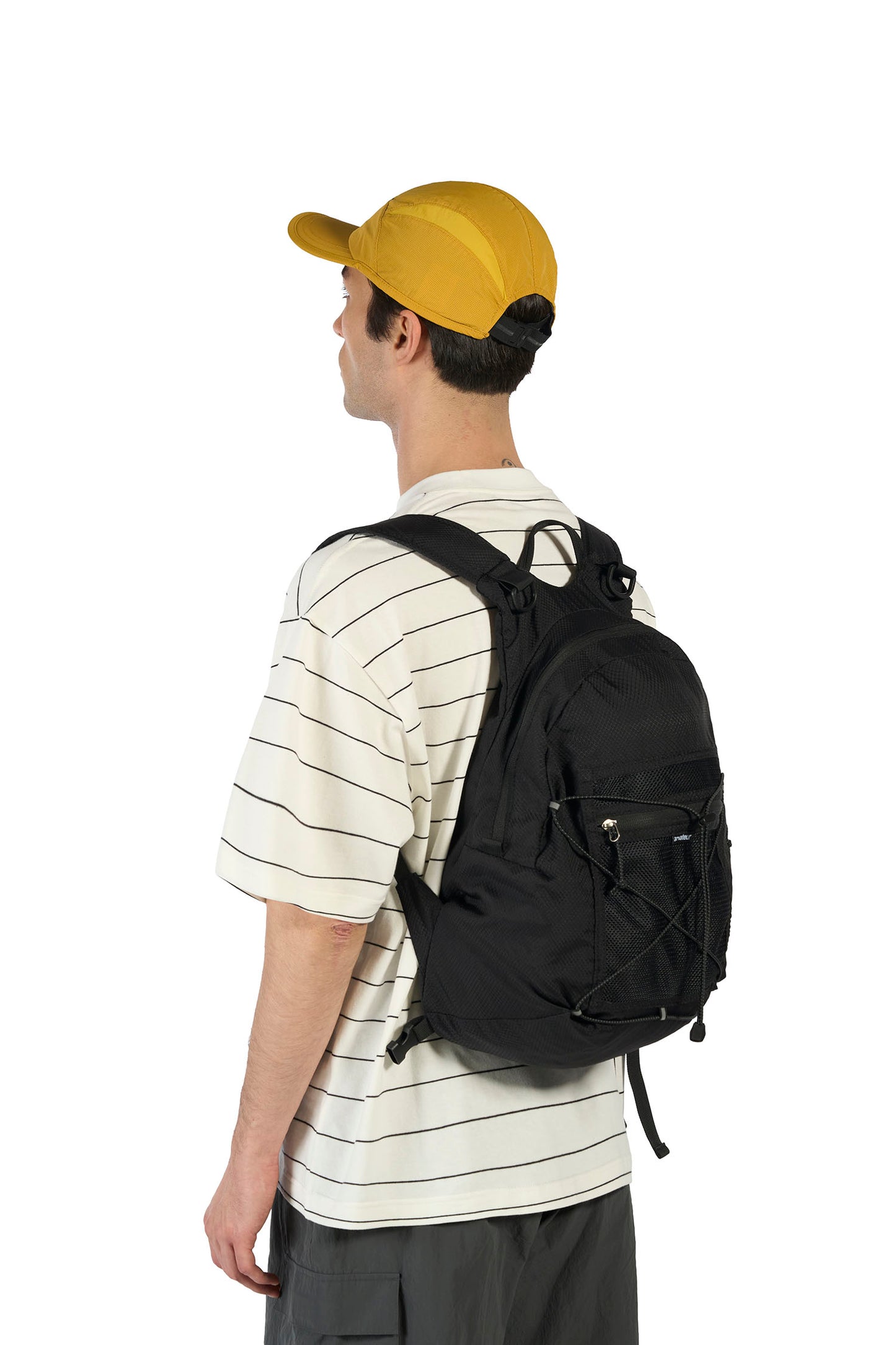 CC Raincoat Nylon Backpack - Black