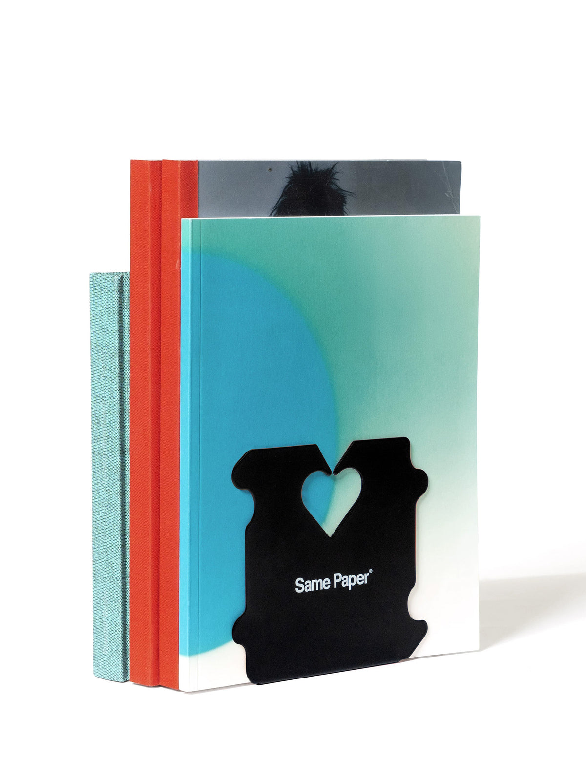 amateur Steel Bread Clip Bookend Set