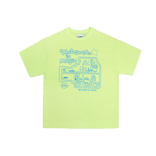 ancco Photography is Magic Short Sleeve T-shirt - Green