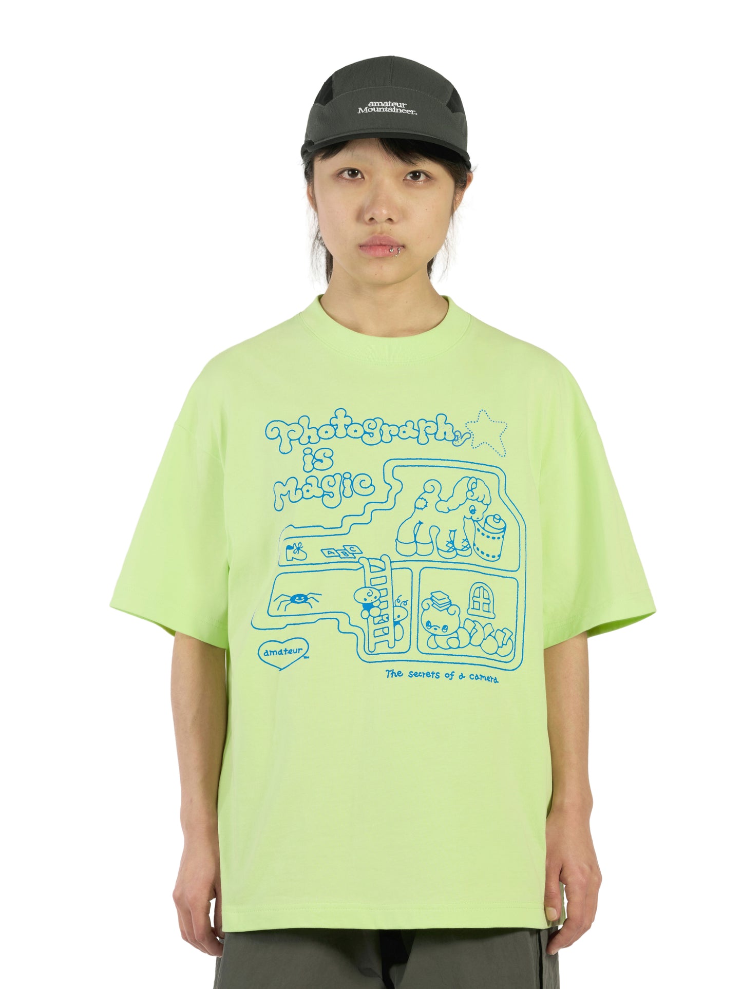 ancco Photography is Magic Short Sleeve T-shirt - Green