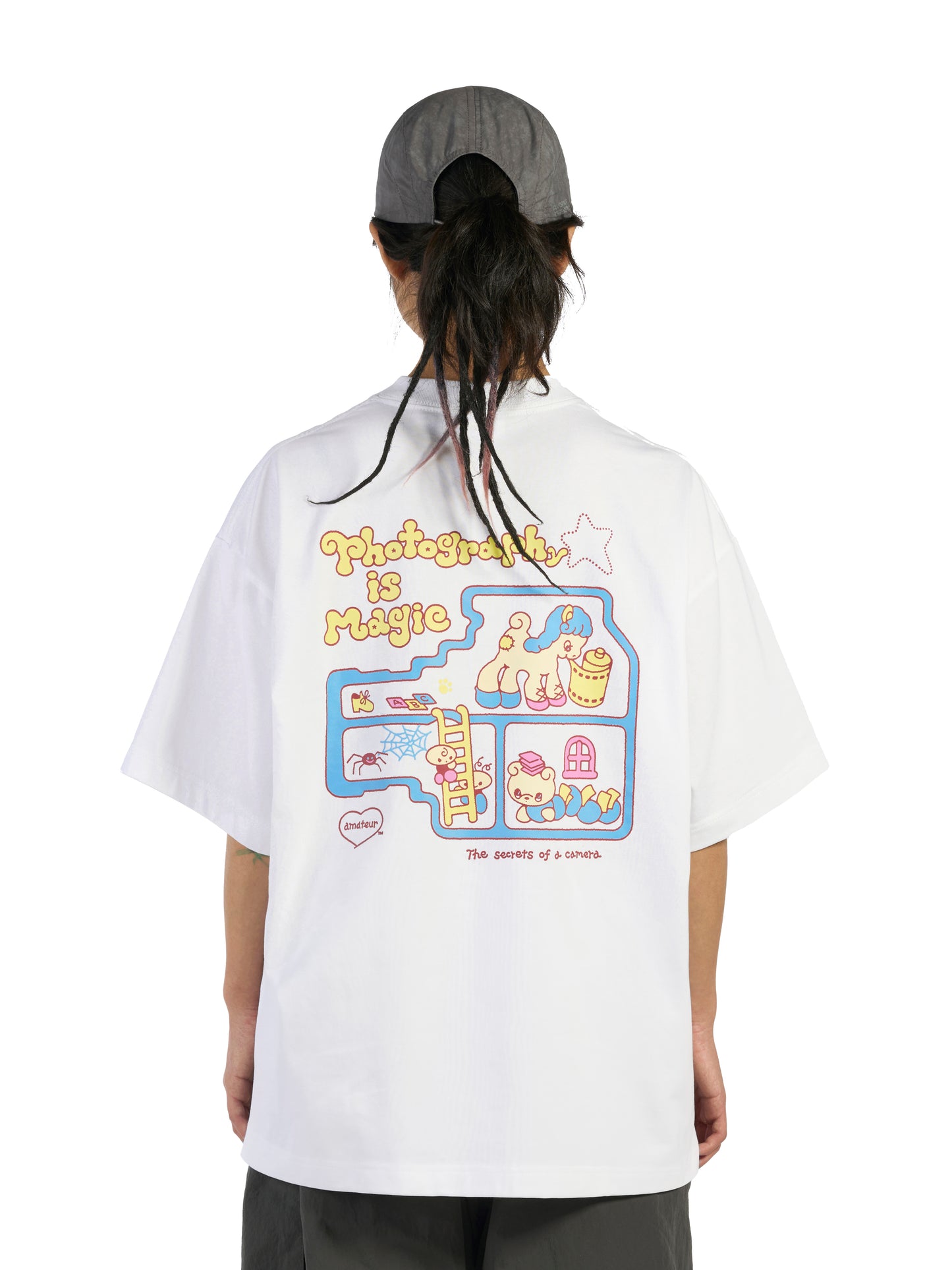 ancco Photography is Magic Short Sleeve T-shirt - White