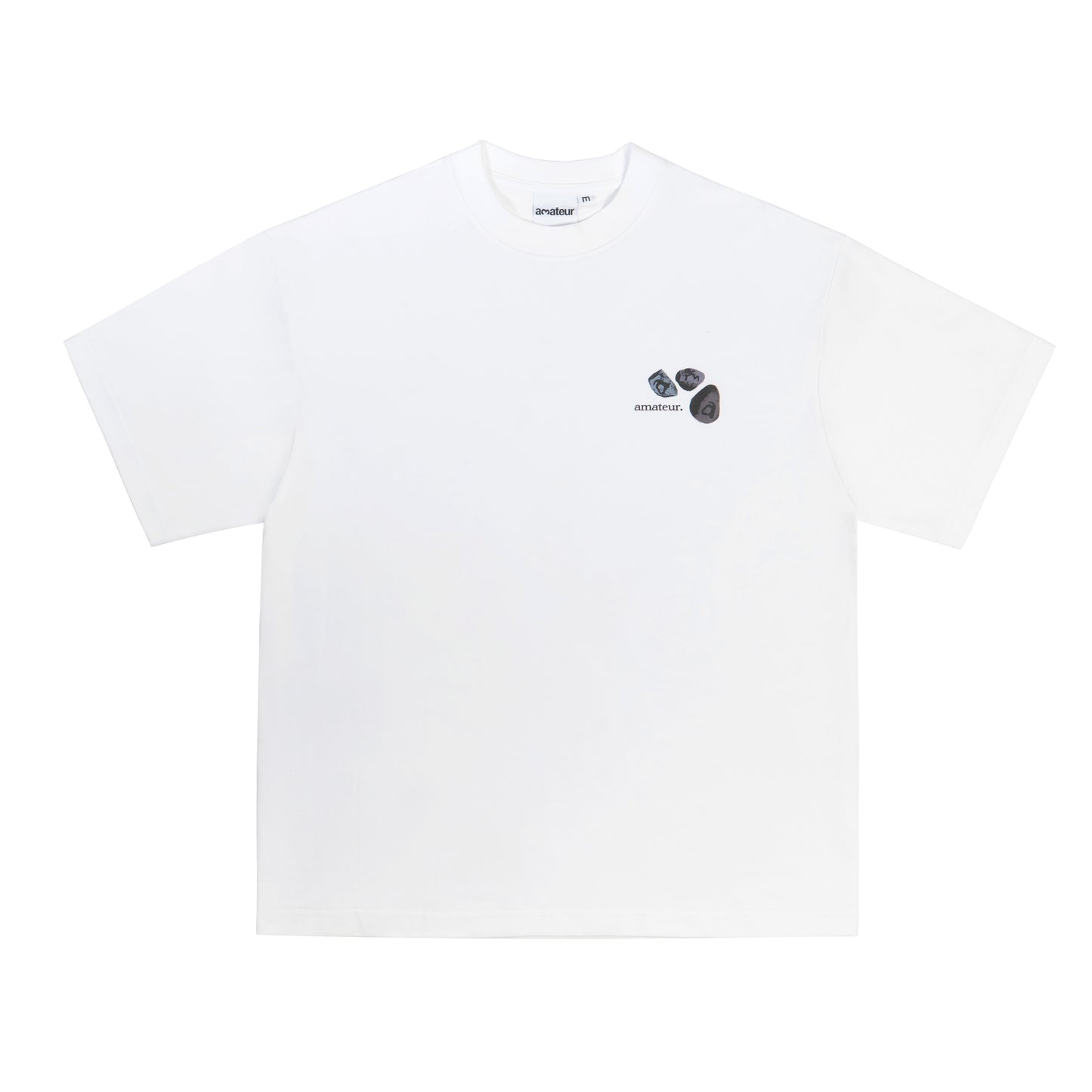 Spiral Stone T-shirt  - White