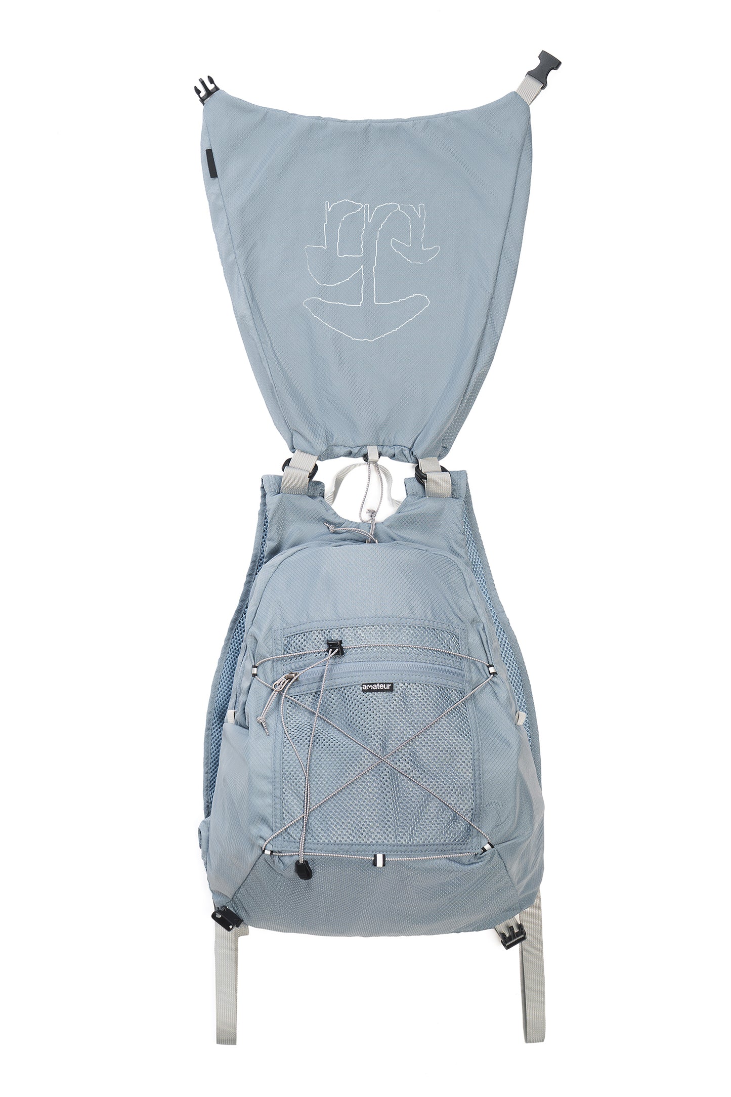 CC Raincoat Nylon Backpack - Blue