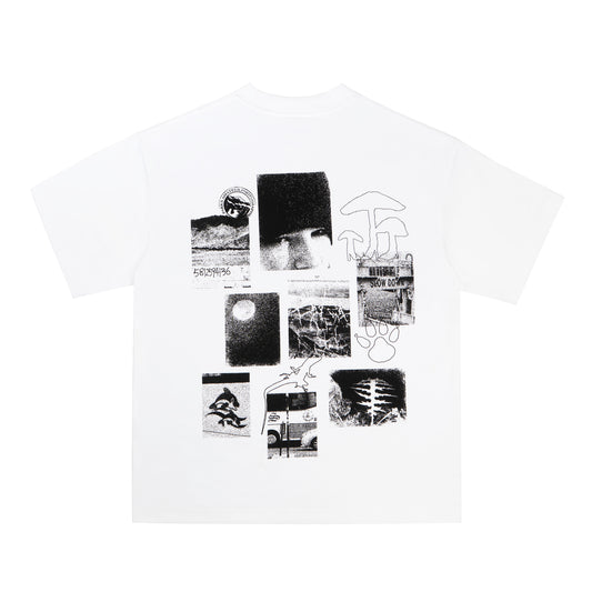 High Heel Mushroom T-shirt  - White