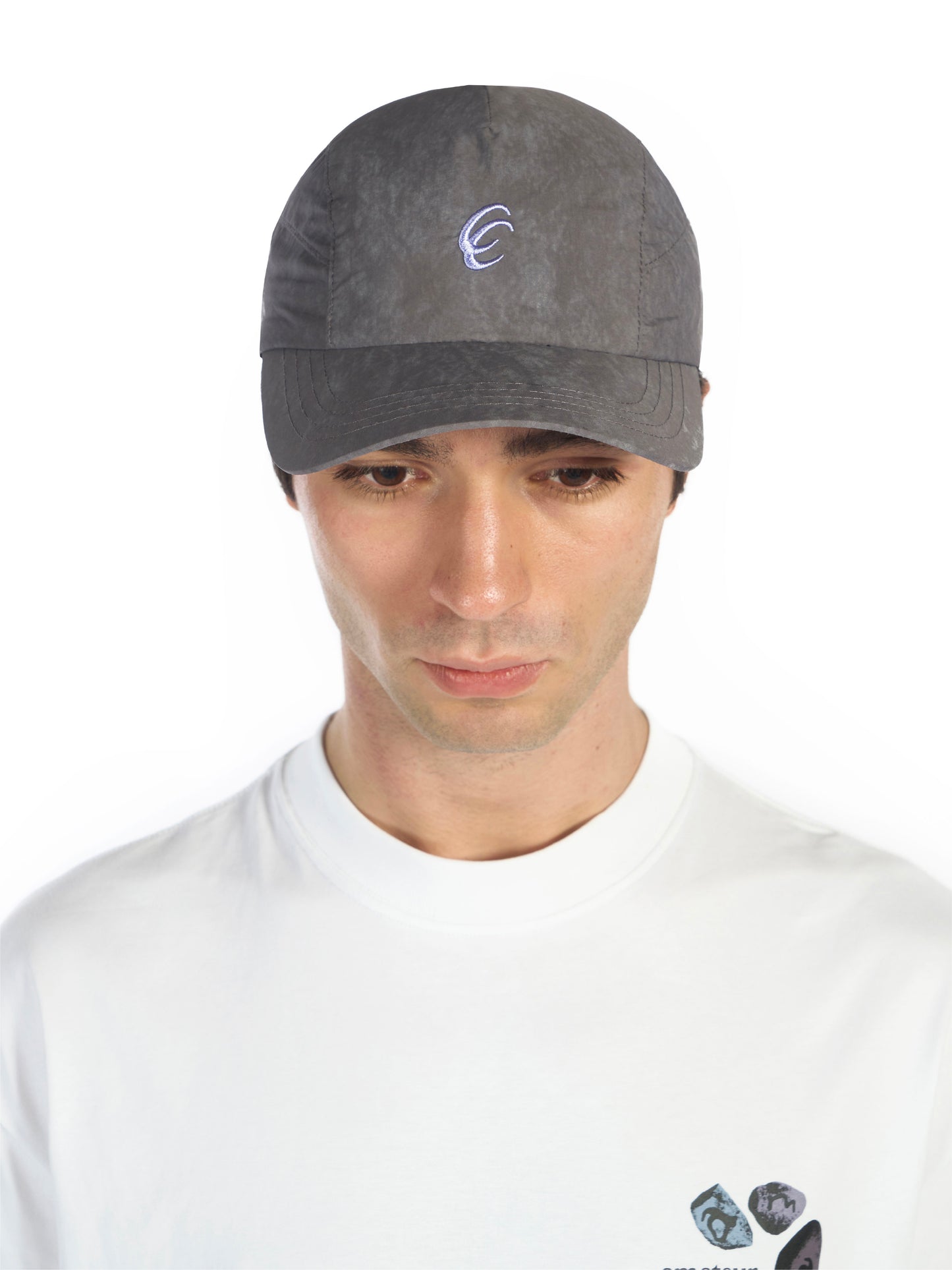 CC Nylon Paper Hat - Grey