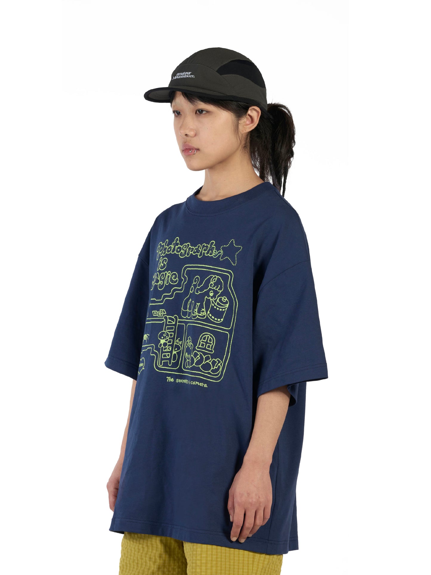 ancco Photography is Magic Short Sleeve T-shirt - Navy