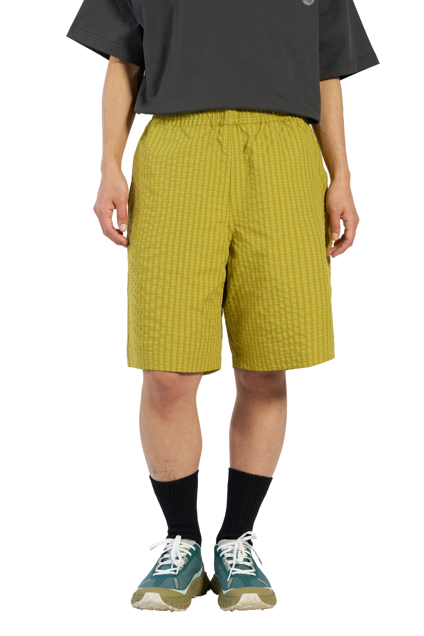 Soft Grid Shorts - Yellow