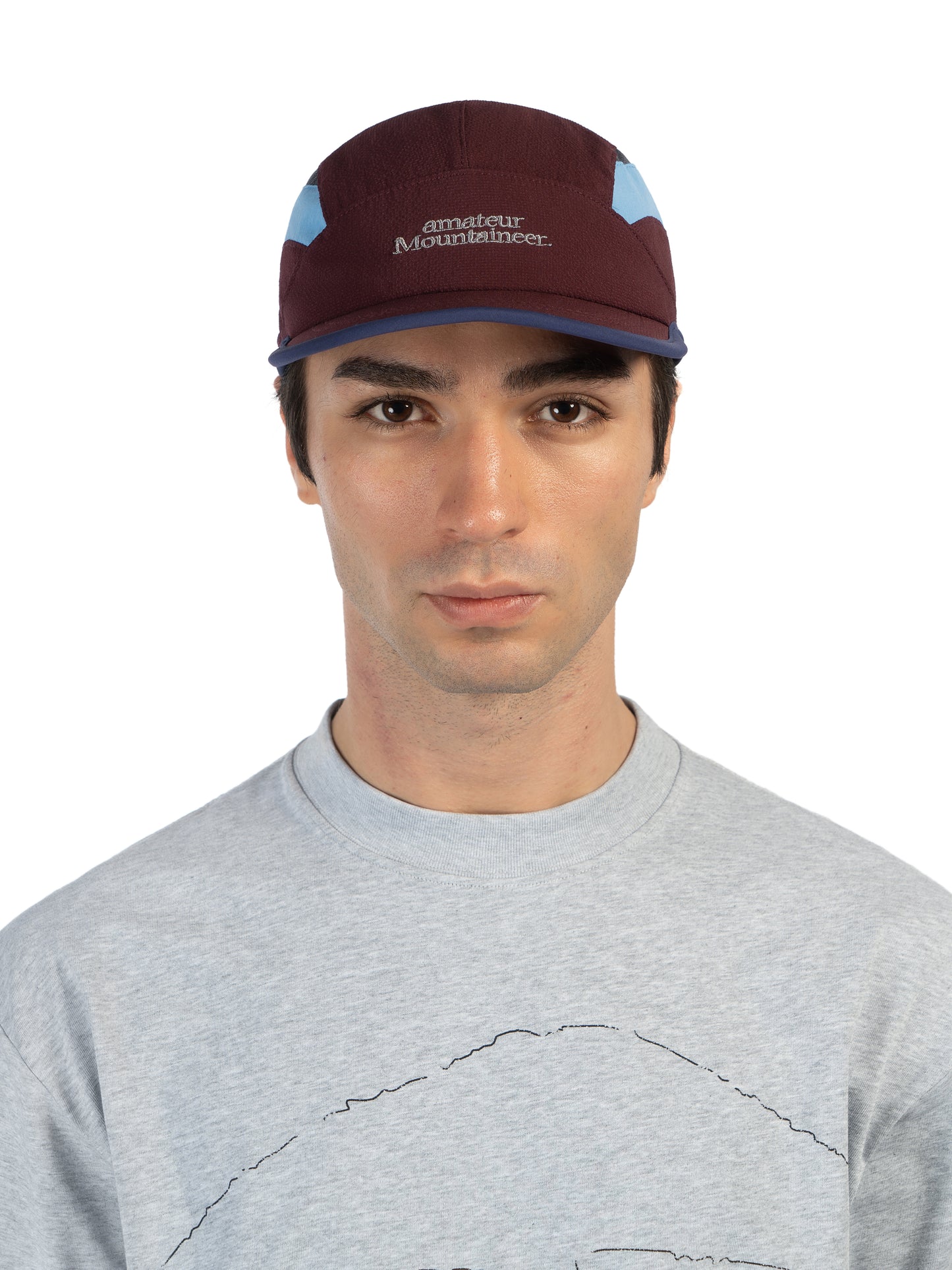amateur mountaineer Fold Hat - Burgundy