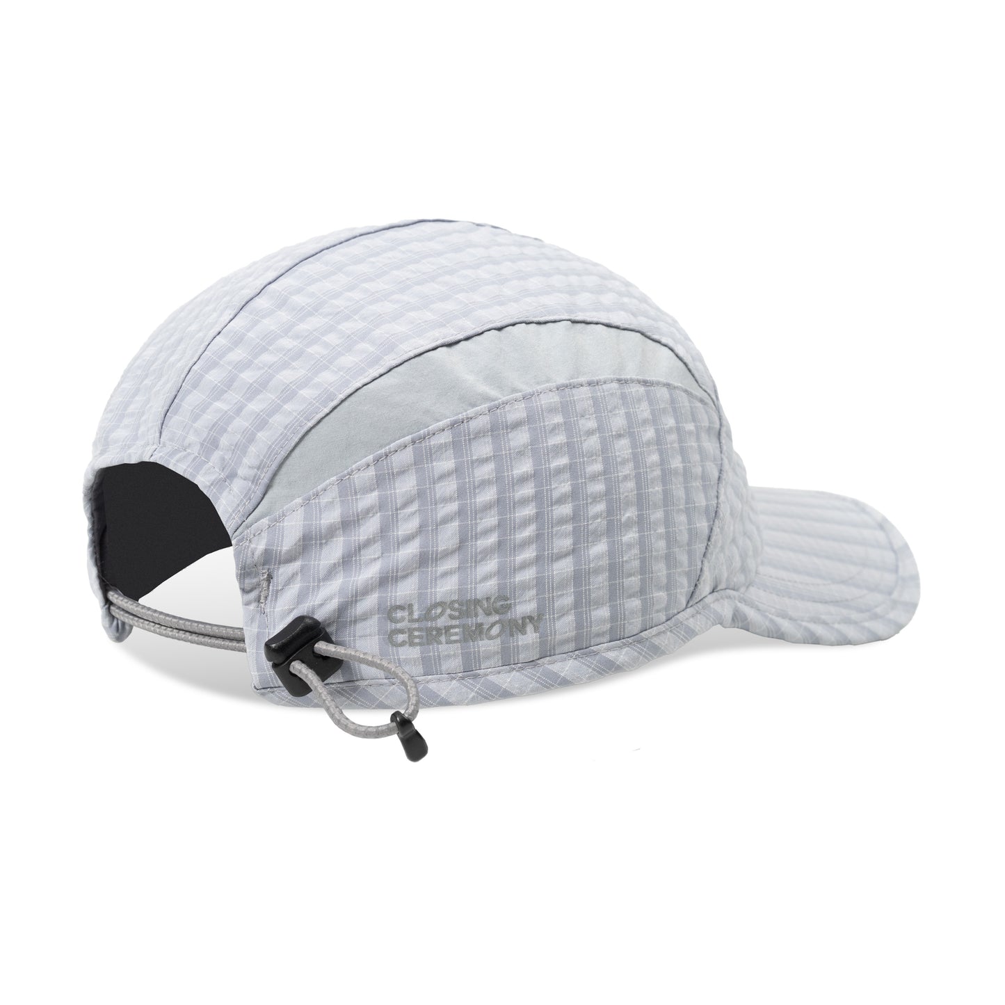 amateur Knee Hat Grid Grey