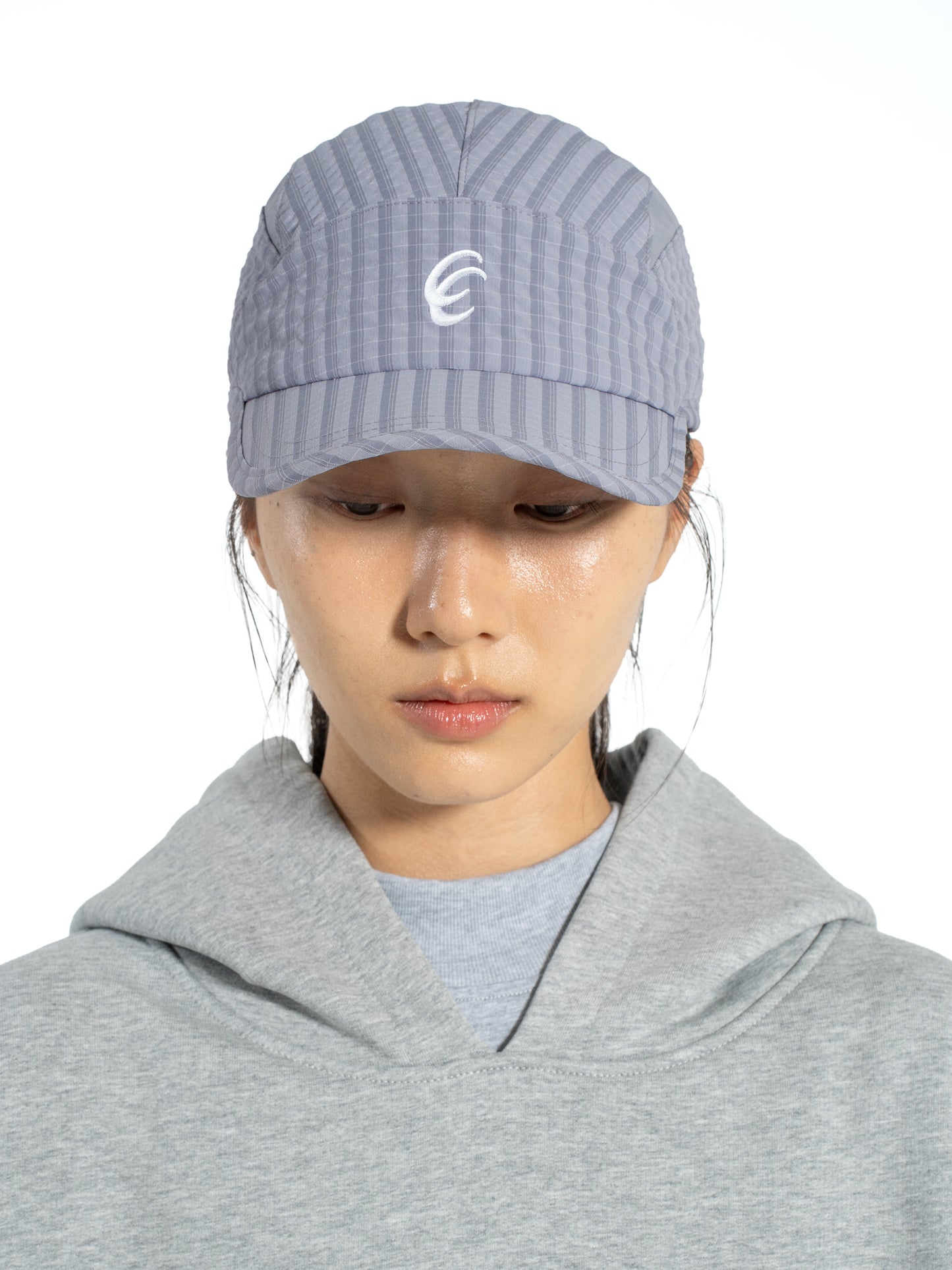 amateur Knee Hat Grid - Blue