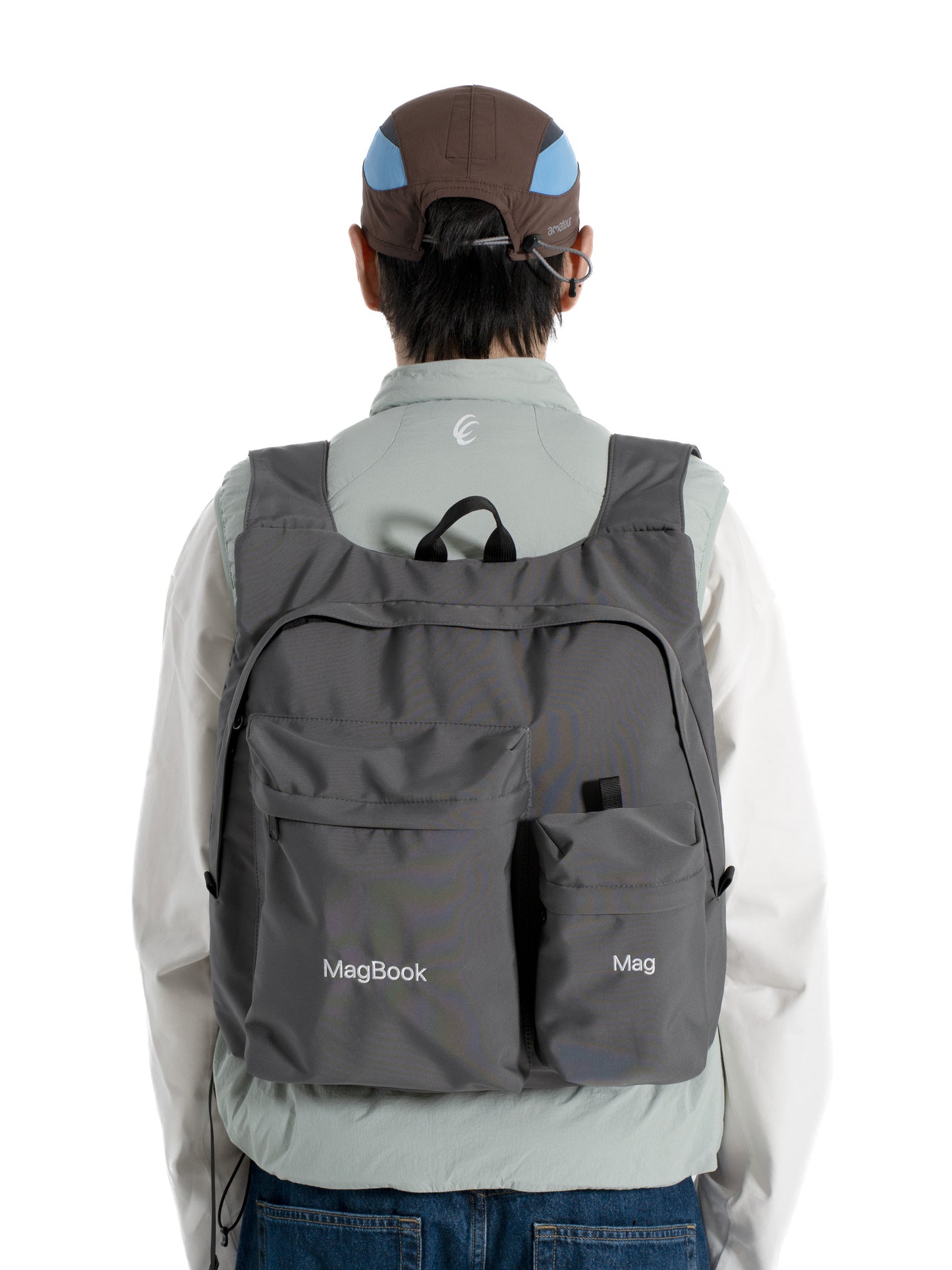 MagBook Nylon Backpack - Grey