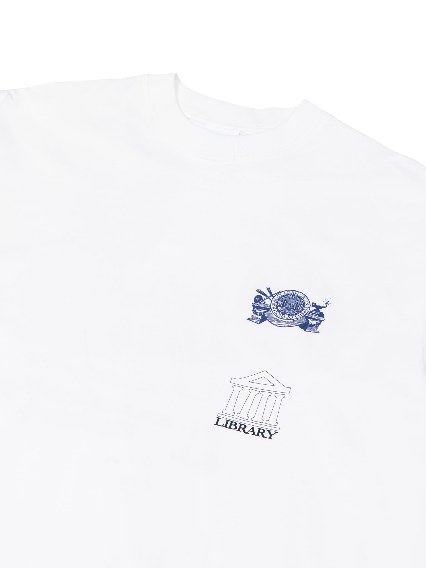 amateur Library Long Sleeve - White