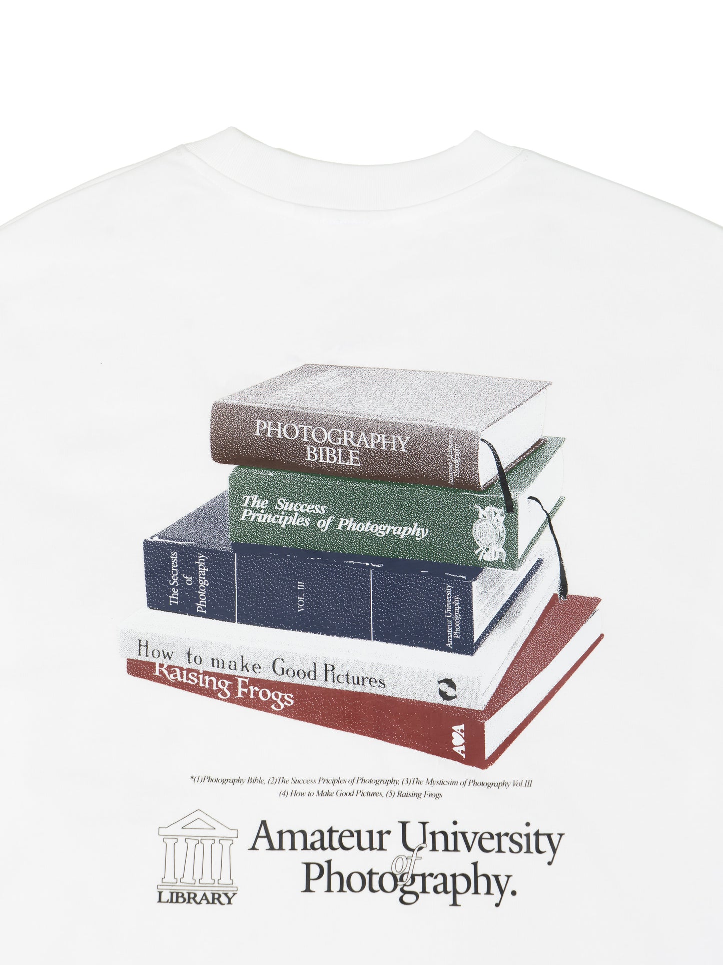 amateur Library Long Sleeve - White