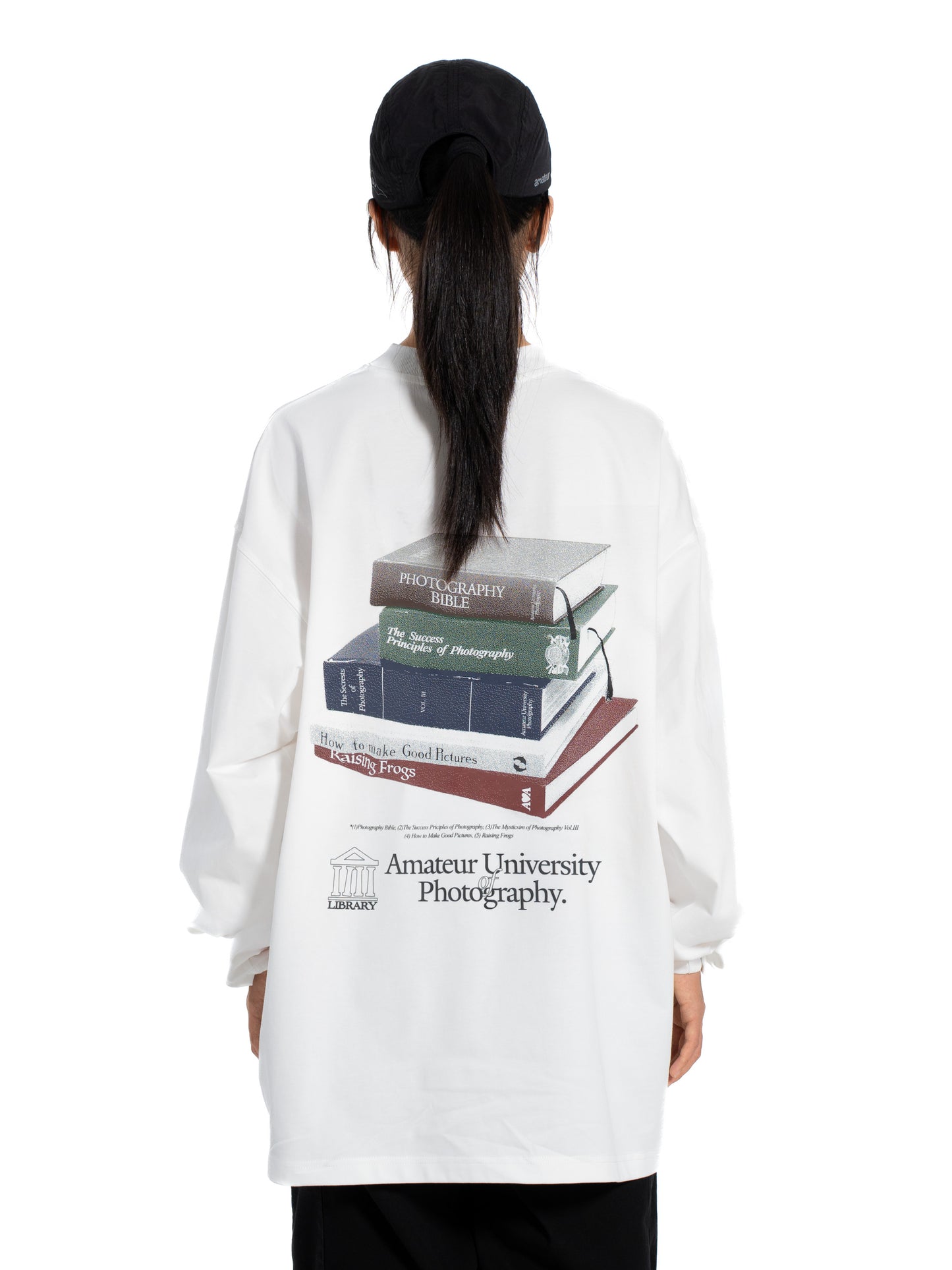 amateur Library Long Sleeve - White