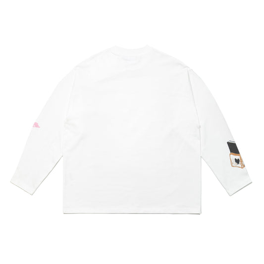 amateur Library Bread Long Sleeve - White