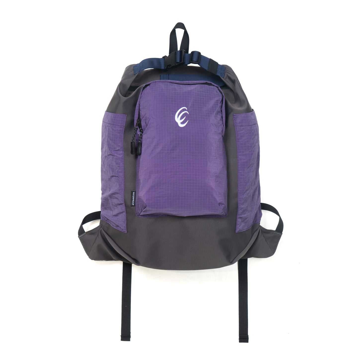 CC Nylon Waterproof Backpack - Violet