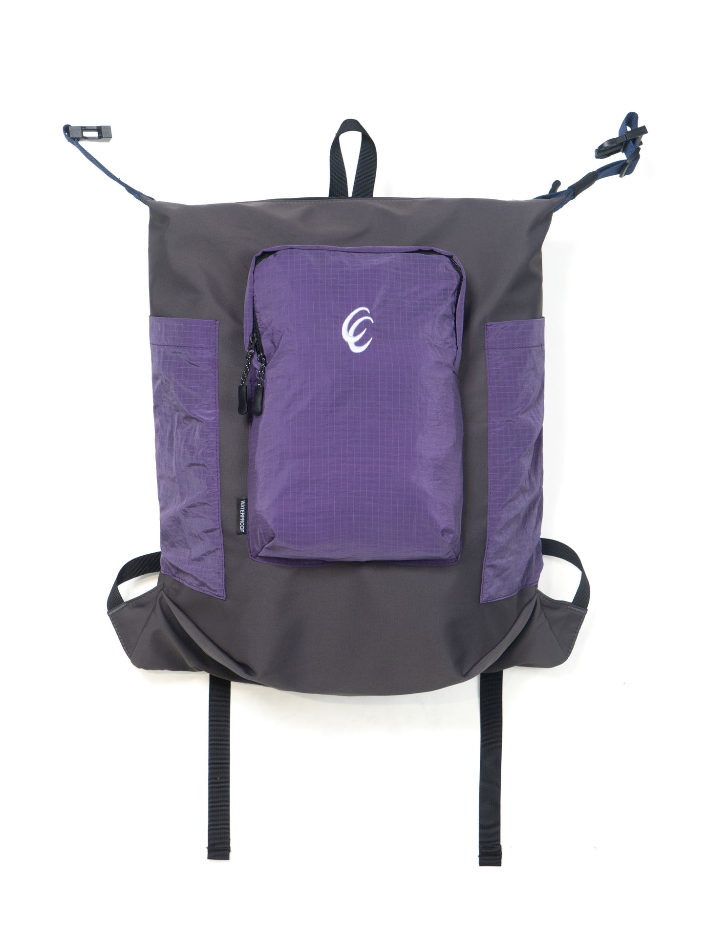 CC Nylon Waterproof Backpack - Violet
