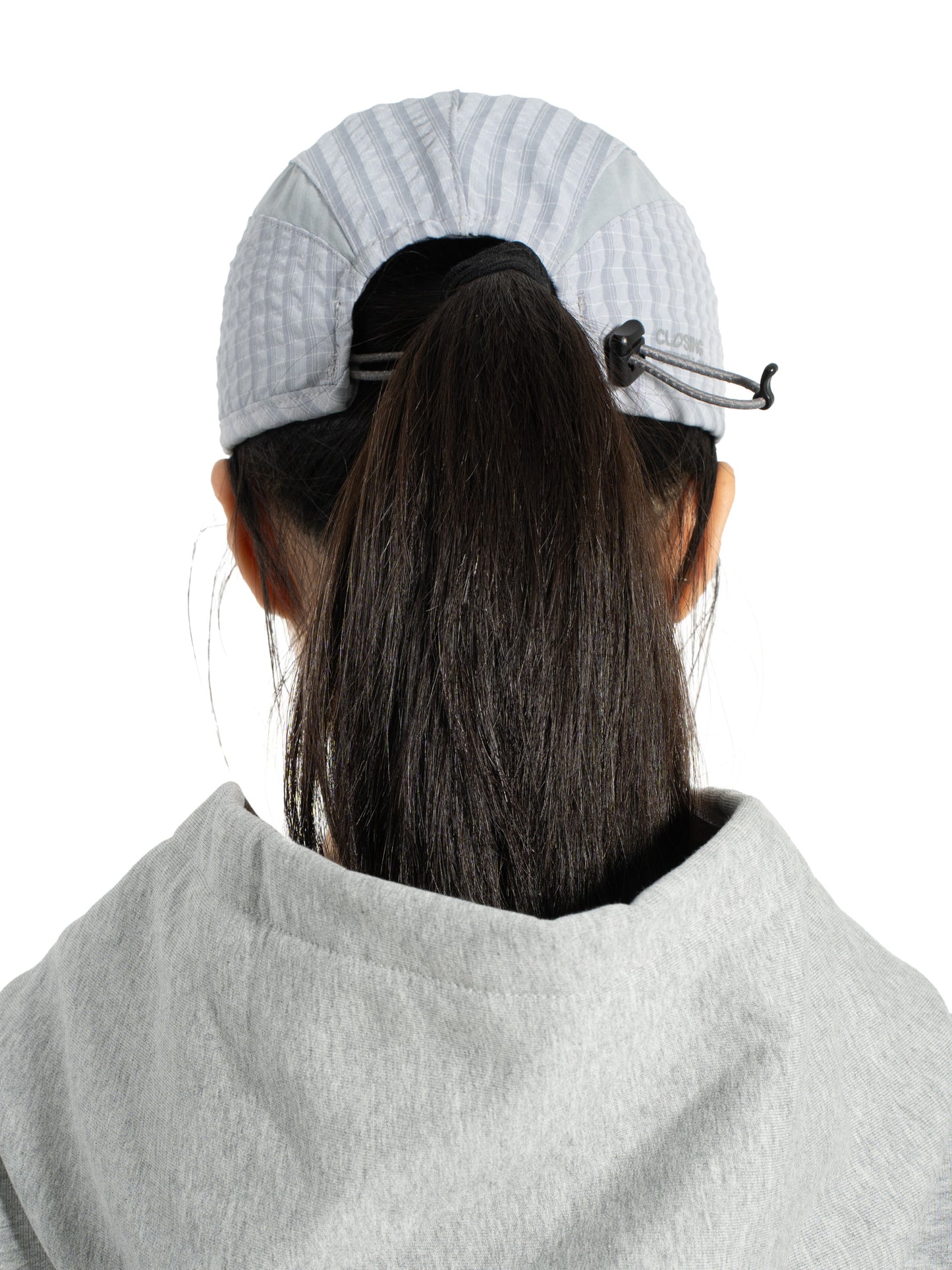 amateur Knee Hat Grid Grey