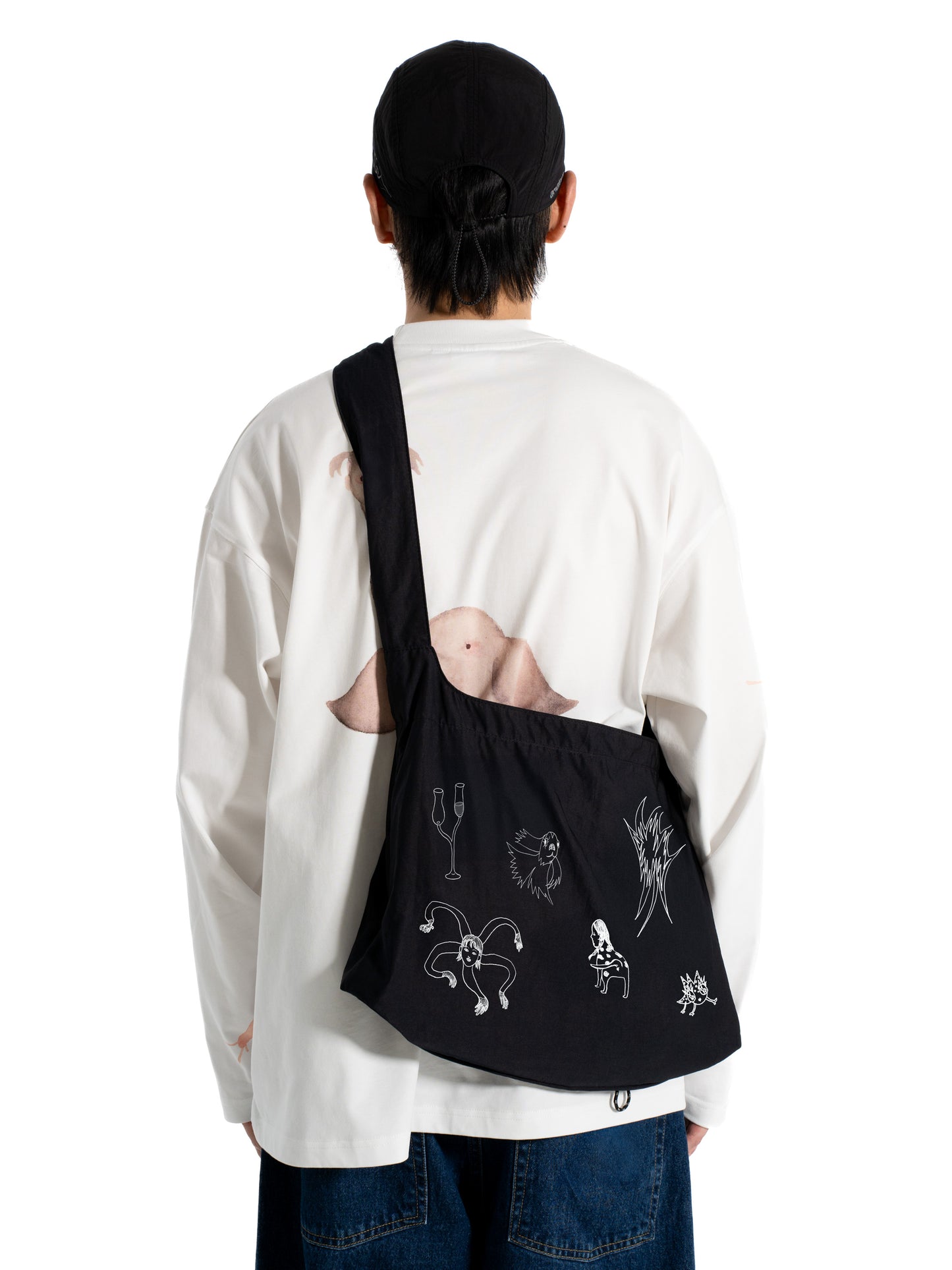 Same Paper x Wen Jun "Chouchou Lake" Nylon Bag