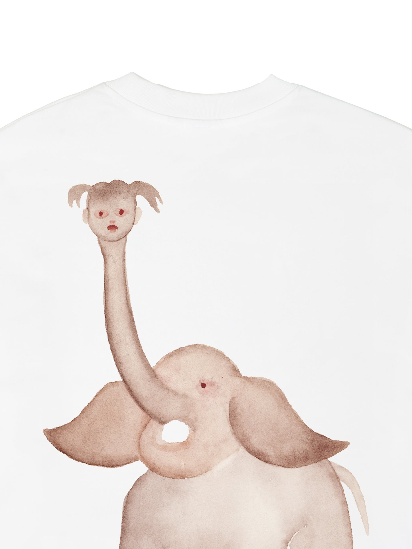 Same Paper x Wen Jun "Chouchou Lake" Long Sleeve White