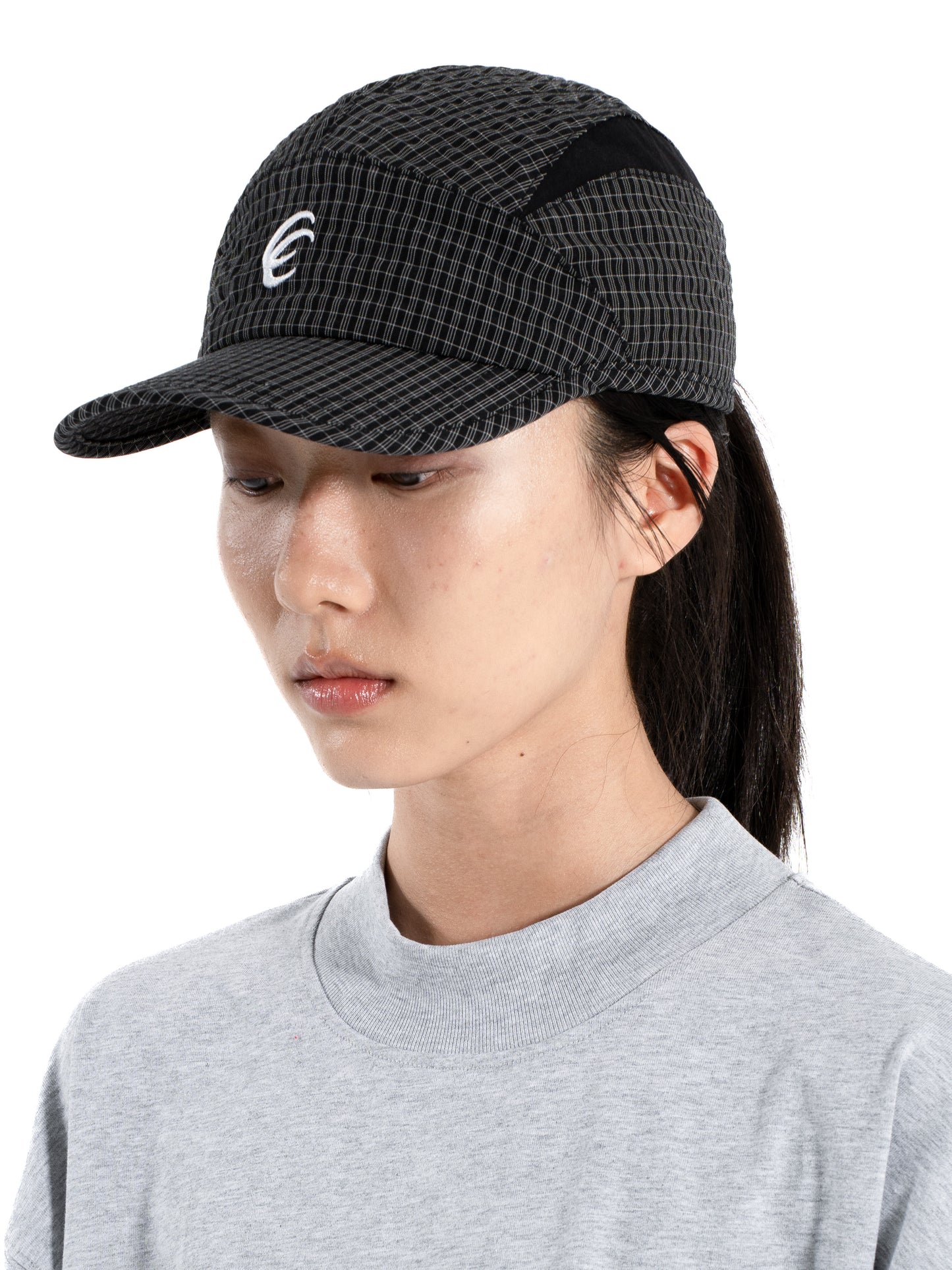 amateur Knee Hat Grid - Black