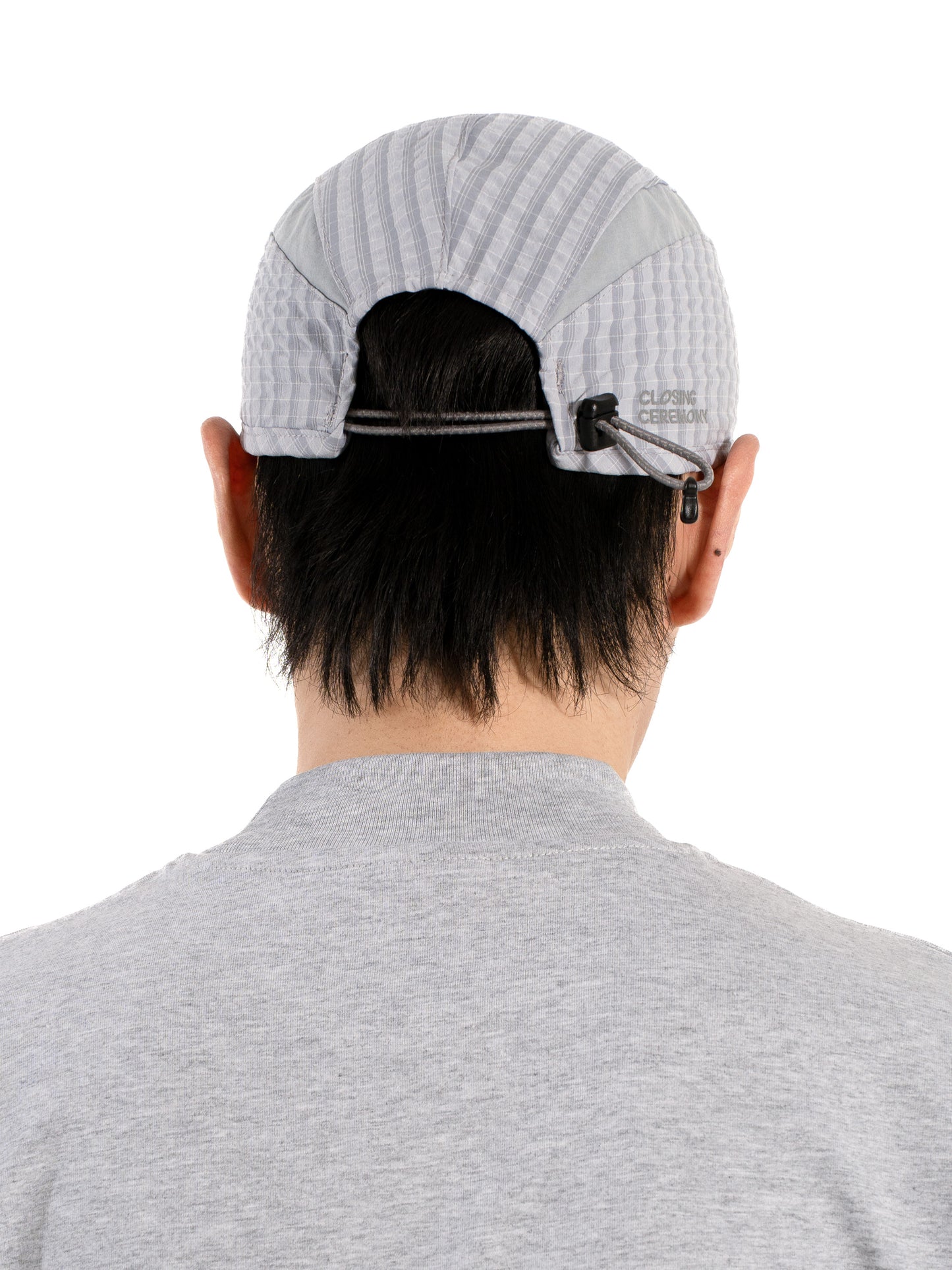 amateur Knee Hat Grid Grey