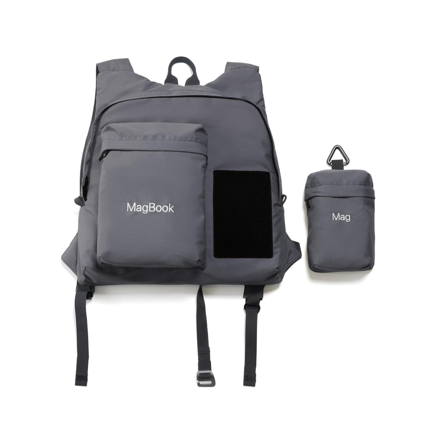 MagBook Nylon Backpack Mini - Grey